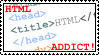 html addict stamp